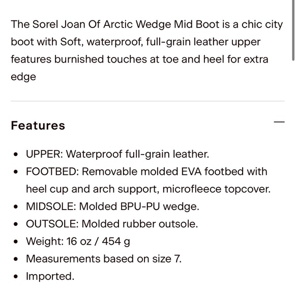 Sorel Joan of Arctic Wedge Brown Lace Up Waterproof  Winter Boots Distressed Sz7 - Picture 14 of 14